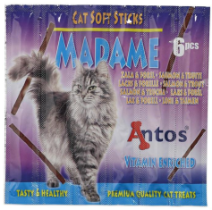 ANTOS Madam palčke za mačke, riba, 6/1