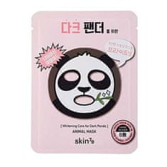 Skin79 Komplet posvetlitvenih mask za obraz Animal Mask (Whitening Care for Dark Panda) 10 x 23 g