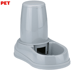 PET Treatment komplet posod za živali, 2x 1200 ml, siv