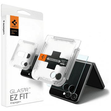 Zaščitno steklo za Samsung Galaxy Z Flip7 - zunanji ekran (enostavna namestitev)