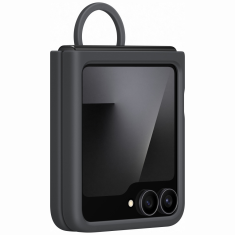 Samsung Original Silicon Case with Ring ovitek EF-PF741TBE za Galaxy Z Flip 6 / Galaxy Z Flip7 - črn