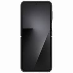 Samsung Original Silicon Case with Ring ovitek EF-PF766TBE za Galaxy Z Flip 6 / Galaxy Z Flip7 - črn