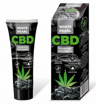 VITALCARE CZ Zobna pasta za beljenje zob z ogljem CBD (zobna pasta za beljenje) 75 ml