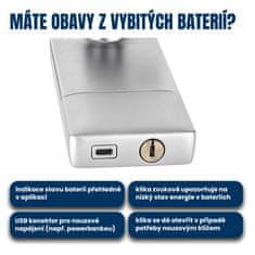 BOT TTLock pametni ročaj H3 srebrn