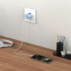 Tech-protect NCA30 omrežni polnilec 30W PD QC, moder