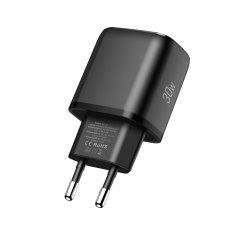 Tech-protect NCA30 omrežni polnilec 30W PD QC, črn