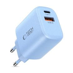 Tech-protect NCA30 omrežni polnilec 30W PD QC, moder