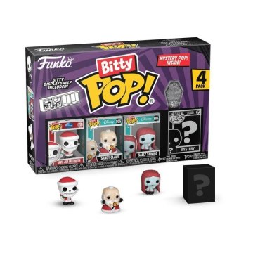 Funko Bitty POP: Nočna mora pred božičem - Santa Jack (4pack)