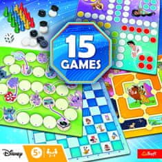 Trefl Komplet 15 Disneyjevih družabnih iger