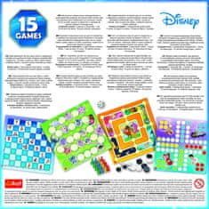 Trefl Komplet 15 Disneyjevih družabnih iger