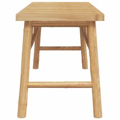 Vidaxl klop Rjava 110 x 38 x 45 cm Bambus