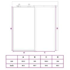Vidaxl Drsna vrata ESG steklo in aluminij 102,5x205 cm bela
