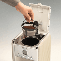 Ariete Vintage aparat za filter kavo – model 1342, bež