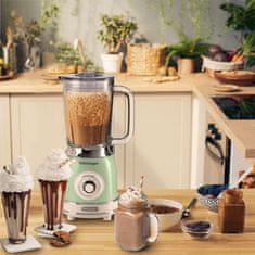 Ariete Vintage stekleni mešalnik – model 583, zeleni