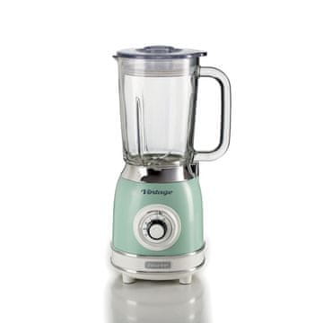 Ariete Vintage stekleni mešalnik – model 583, zeleni