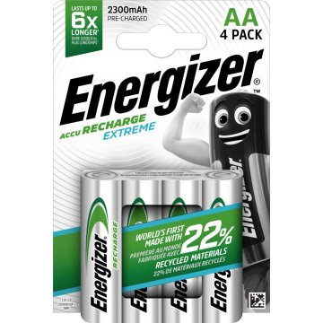 Energizer HR6 4BP AA Ext NiMH 2300mAh