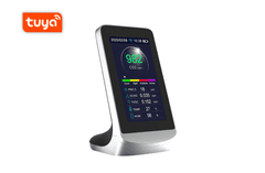 BOT Smart Monitor kakovosti zraka AQ1 WiFi Tuya CO2, TVOC, HCHO, PM2,5
