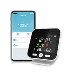 BOT Pametni detektor ogljikovega dioksida WiFi CS3 Tuya