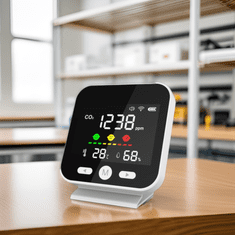 BOT Pametni detektor ogljikovega dioksida WiFi CS3 Tuya