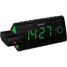 SENCOR SRC 330 GN RADIO ALARM s projekcijo