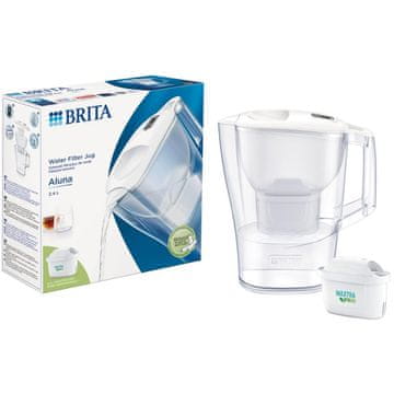 Brita Aluna filtrirni kotliček bele barve
