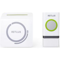 Retlux RDB 100 zvonec za vrata 3AAA + gumb za baterijo