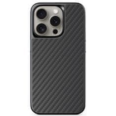 EPICO Carbon Case iPhone 15 črn