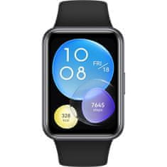 Huawei Watch Fit 2/črna/športni trak/črna
