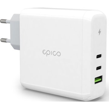 EPICO 100W GaN polnilec bele barve