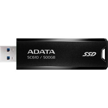 A-Data Zunanji SSD 500 GB SC610 črna/rdeča