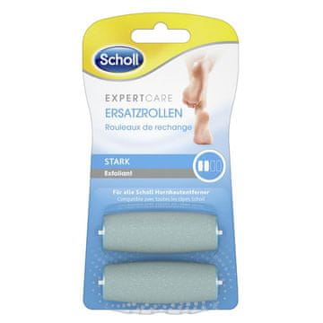 Scholl Nadomestne glave za električno pilico Velvet Smooth Medium rough z morskimi minerali 2 kosa