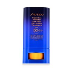 Shiseido Expert Sun Protector Clear Stick vodoodporna zaščita pred soncem za obraz za vse tipe kože 20 g unisex