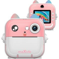 maXlife Kamera s tiskalnikom MXPC-100 roza