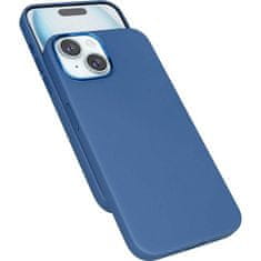 Epico Mag+ usnjen ovitek za iPhone 16 Plus - modri