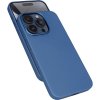 Mag+ Usnjeni ovitek za iPhone 16 Pro - modri