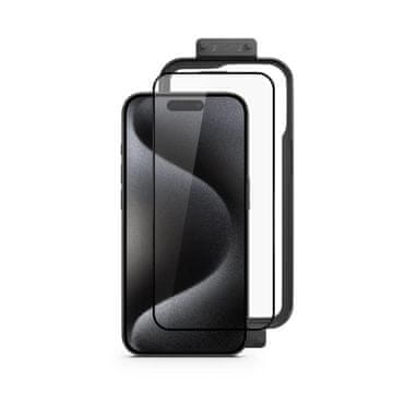 EPICO UNUM Safirno 3D steklo za iPhone 16 Plus