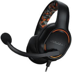 Cougar gaming slušalke DIVE NC 50mm črne