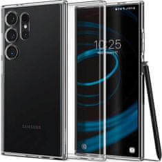 Spigen Liq cryst case GalS24 Ultra prozorno