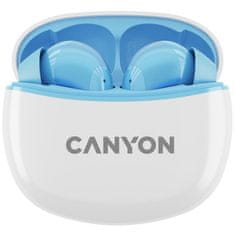 Canyon Resnične brezžične stereo slušalke TWS-5 Blue