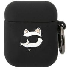 Karl Lagerfeld Choupette Airpods 1/2 Blk