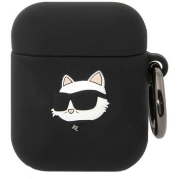 Karl Lagerfeld Choupette Airpods 1/2 Blk