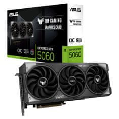 ASUS TUF GeForce RTX 5060 8GB GDDR7 OC (TUF-RTX5060-O8G-GAMING) grafična kartica