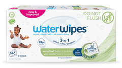 WaterWipes 9X Baby & Toddler 3v1 mokri robčki 60 kosov (540 kosov)