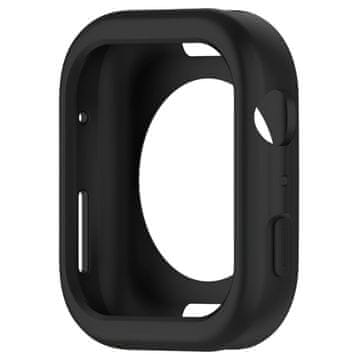 MG Silicone Watch ovitek za Apple Watch 7/8/9 41 mm, črn
