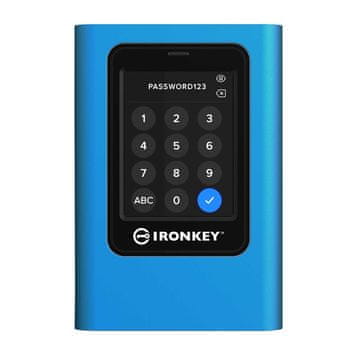 Kingston IronKey Vault Privacy 80 1,92TB USB3.2 Gen1 Type-C FIPS 197 & XTS-AES (IKVP80ES/1920G) SSD