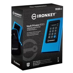 Kingston IronKey Vault Privacy 80 1,92TB USB3.2 Gen1 Type-C FIPS 197 & XTS-AES (IKVP80ES/1920G) SSD