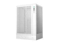 DEEPCOOL CH170 Digital računalniško ohišje, Mini-ITX, LCD, belo (R-CH170-WHNPI0D-G-1)