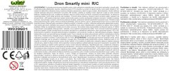 Pametno mini zložljiv RC dron na daljinsko upravljanje 14x13x4 cm