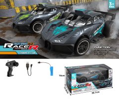 RC avto na daljinsko upravljanje črn 23 cm
