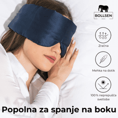 BOLLSEN Spalna maska Deep Sleep Mask, roza